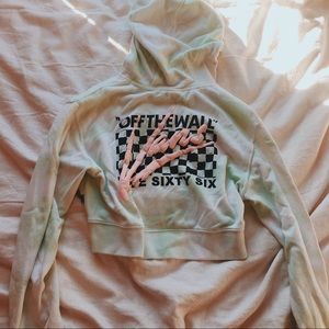 Vans Cropped Tie-Dye Hoodie
